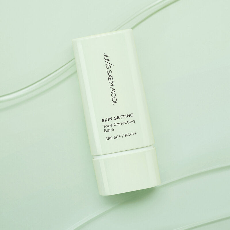 Jung Saem Mool Skin Setting Tone Correcting Base SPF50+ PA+++ 40ml Green