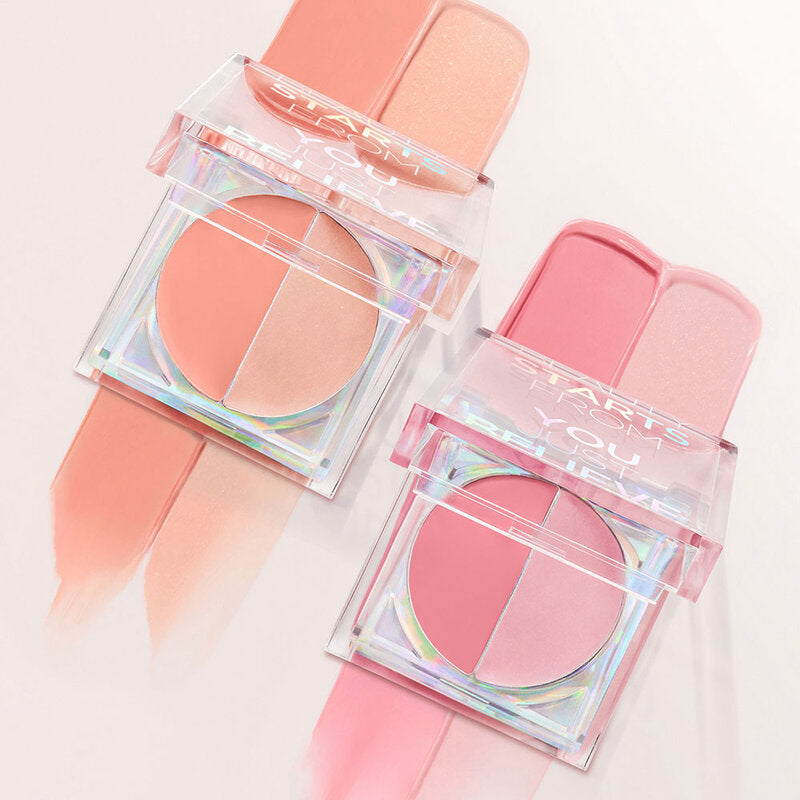 Jung Saem Mool Colorpiece Cream Blush 1.3gx 2 #Pink Tears