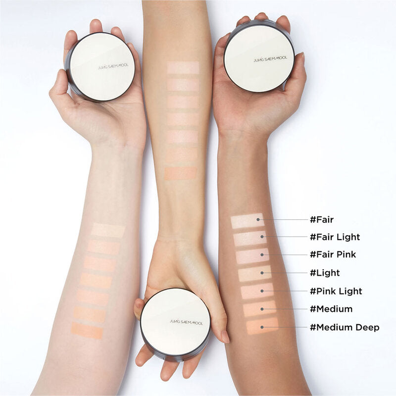Jung Saem Mool Essential Skin Nuder Cushion SPF50+ PA+++ 14g + Refill 14g #Medium