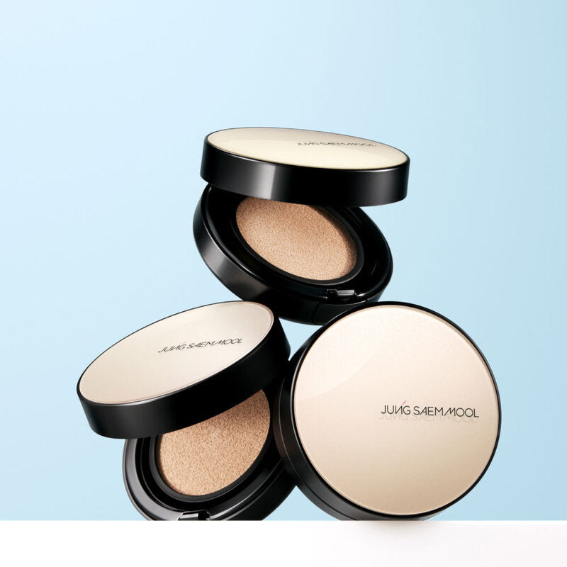 Jung Saem Mool Essential Skin Nuder Longwear Cushion SPF50+ PA+++ 14g + Refill 14g #Medium Deep