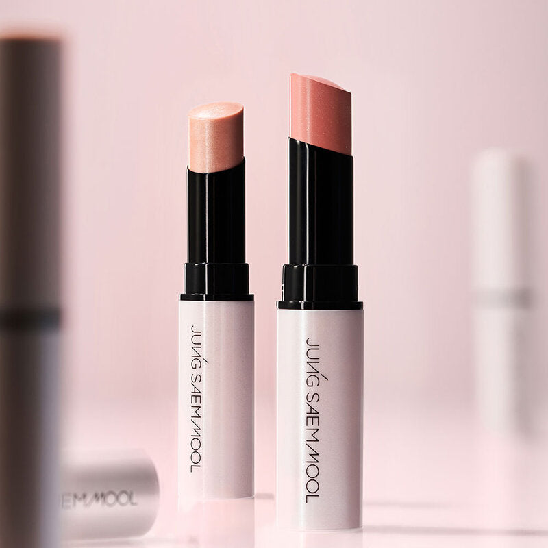 Jung Saem Mool Lip-Pression Glow Lip Balm 4.5g #Pale Pink Nude