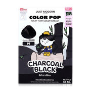 Just Modern Color Pop Milky Hair Color Cream 65ml - #P1 Charcoal Black