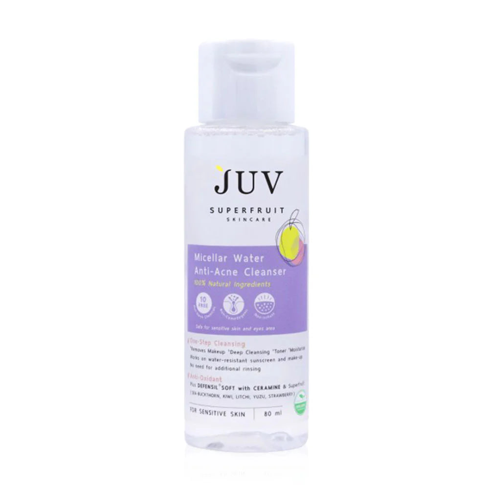 Juv Micellar Water - Anti-Acne Cleanser 80ml - Beauty Buddy