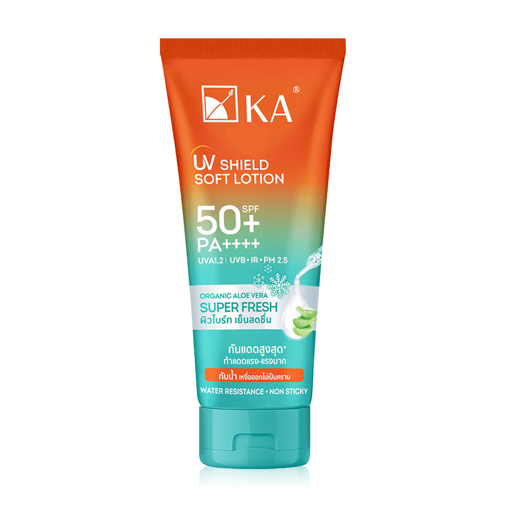 KA UV Shield Soft Lotion SPF50+ PA++++ 140ml - Super Fresh Brighten