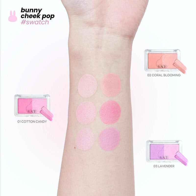 KAGE Bunny Cheek Pop 5g #02 Caral Blooming