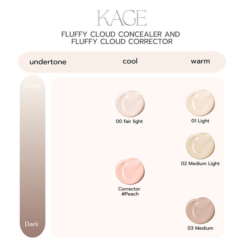 KAGE Fluffy Cloud Concealer 2g #01 Light