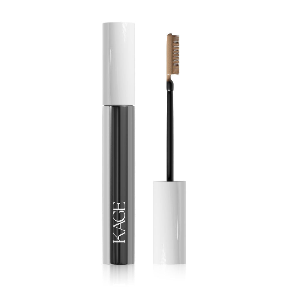 KAGE Eyebrow Mascara - #02 Latte with Special Silicone Brush - Beauty Buddy
