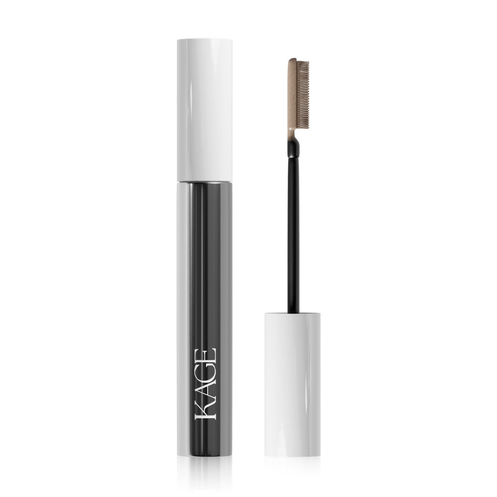 KAGE Eyebrow Mascara - Buttermilk Shade with Silicone Brush - Beauty Buddy