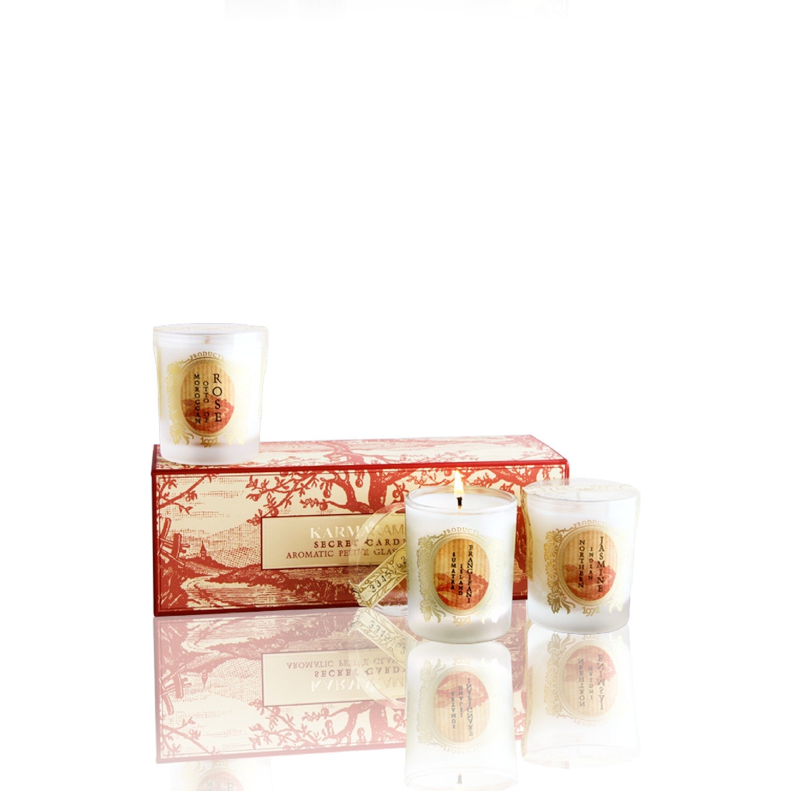 Karmakamet Aromatic Petite Glass Candle Set