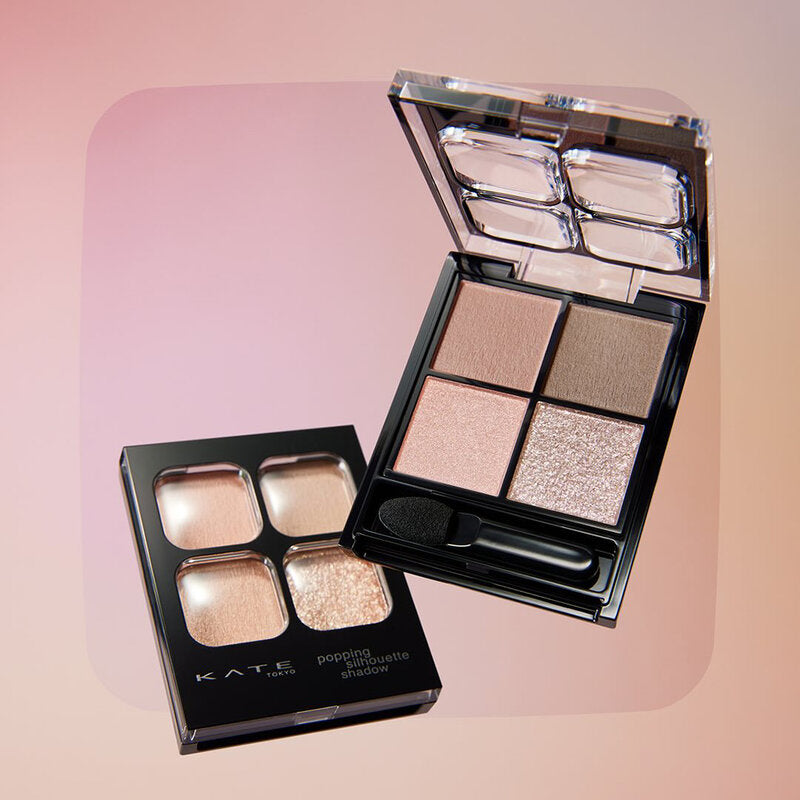 KATE Popping Silhouette Shadow Eyeshadow Palette 3.6g #OR-2