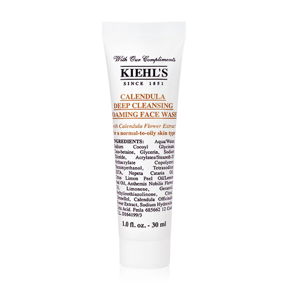 Kiehl's Calendula Deep Cleansing Foaming Face Wash 30ml