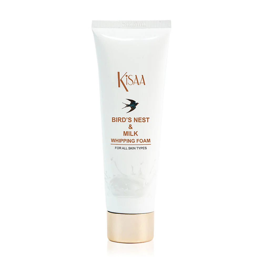 Kisaa Facial Cleansing Foam - Bird's Nest & Milk Formula - Beauty Buddy