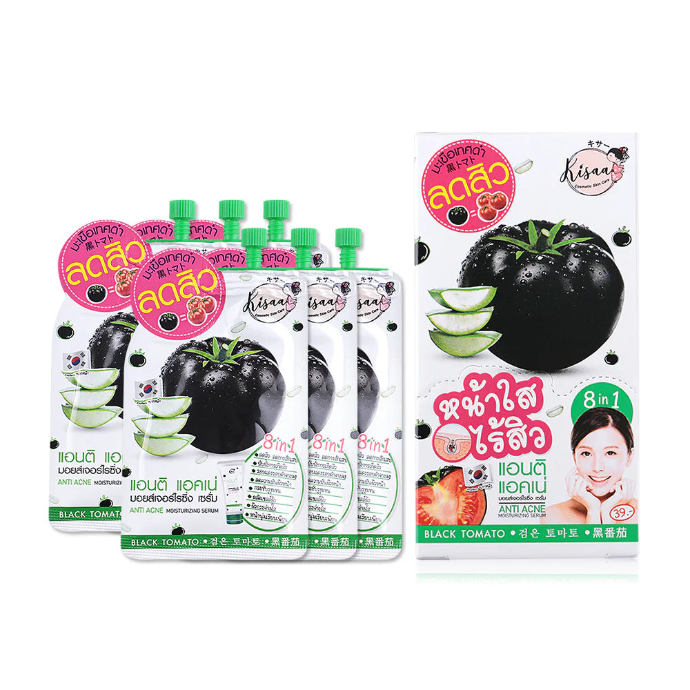 Kisaa Moisturizing Serum - Anti-Acne with Black Tomato & Aloe Extract - Beauty Buddy