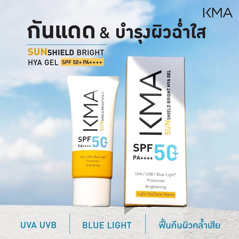 KMA Facial Sunscreen - Sunshieldbright Hya Gel SPF50+ - Beauty Buddy