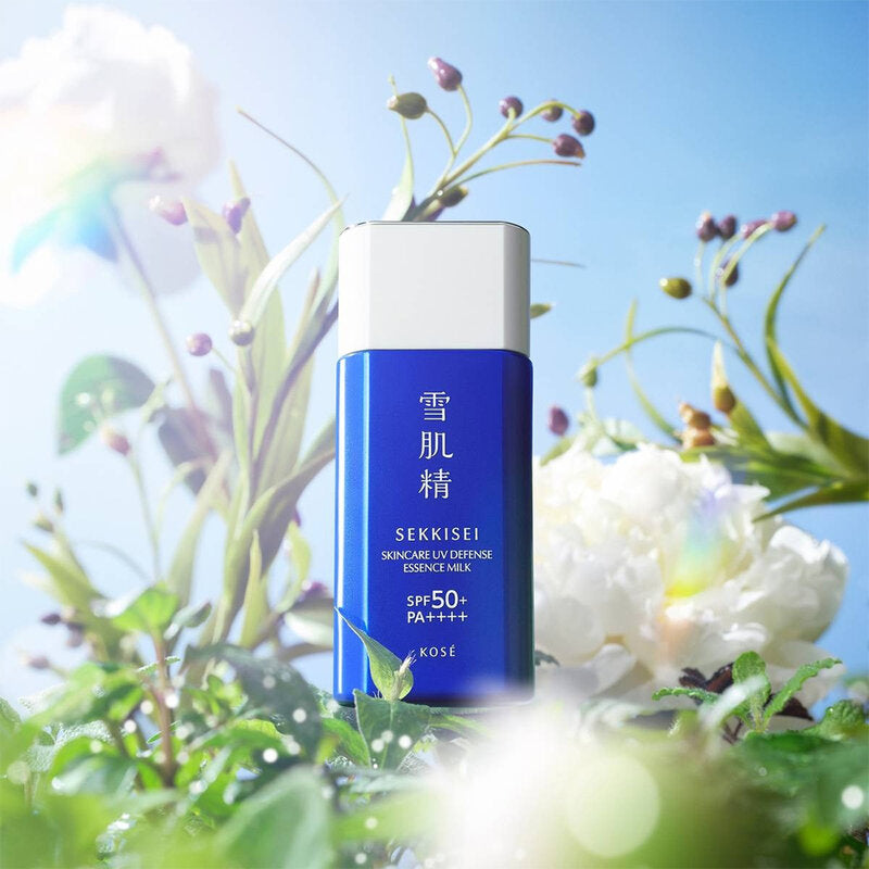 KOSE Sekkisei Skincare UV Defense Essence Milk SPF50+ PA+ 60g
