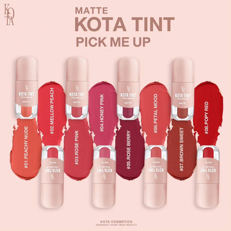 Kota cosmetics Lips Velvet Tint 2.5g #02 Mellow Peach