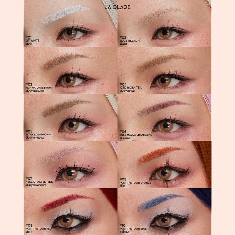 LA GLACE Trailblazer Brow Mascara 4g #01 Lit