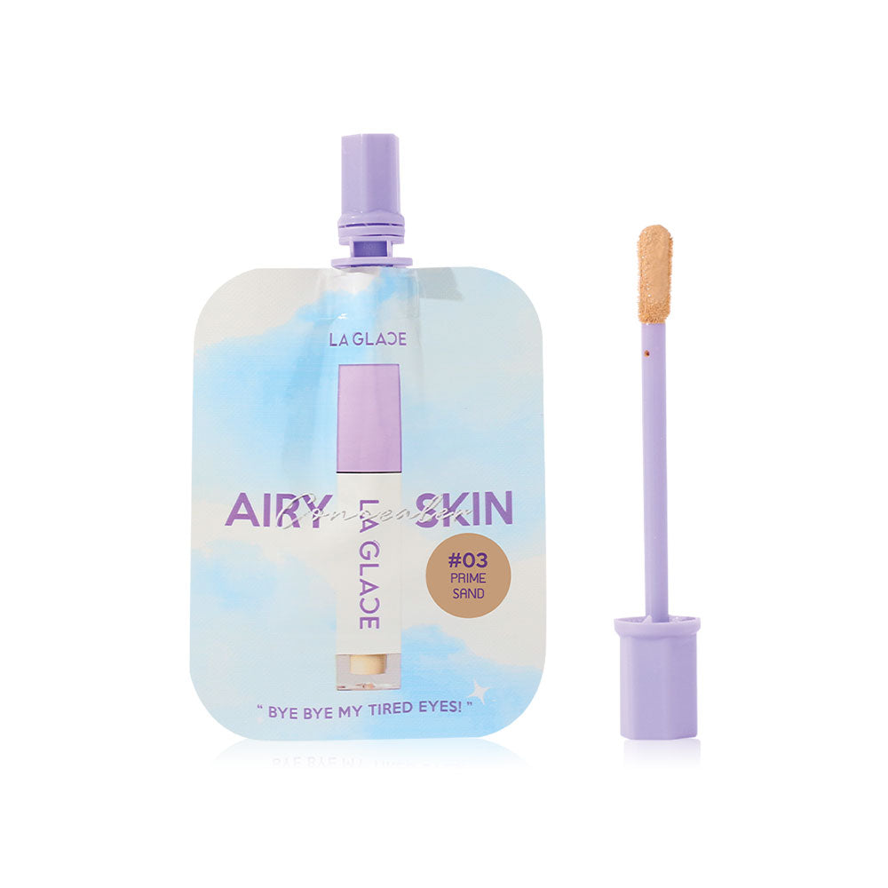 LA GLACE Concealer - Ideal Airy Skin #03 Prime Sand - Beauty Buddy