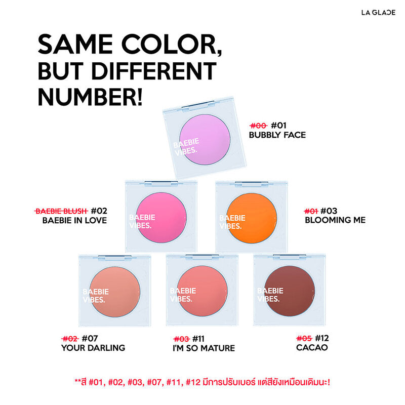 LA GLACE Cream Blush - Baebie In Love 3.8g - Beauty Buddy