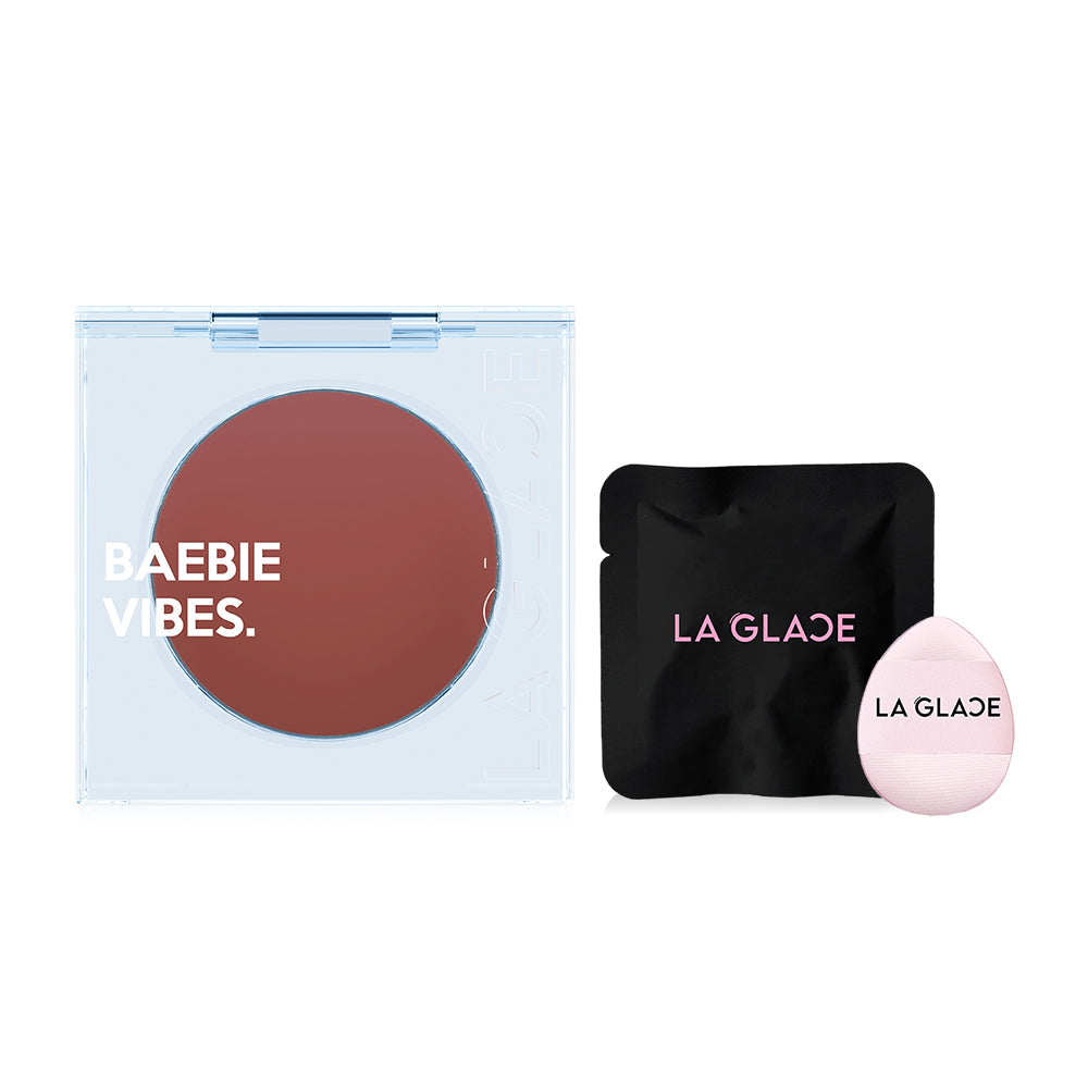 LA GLACE Cream Blush - Cacao Shade - Beauty Buddy