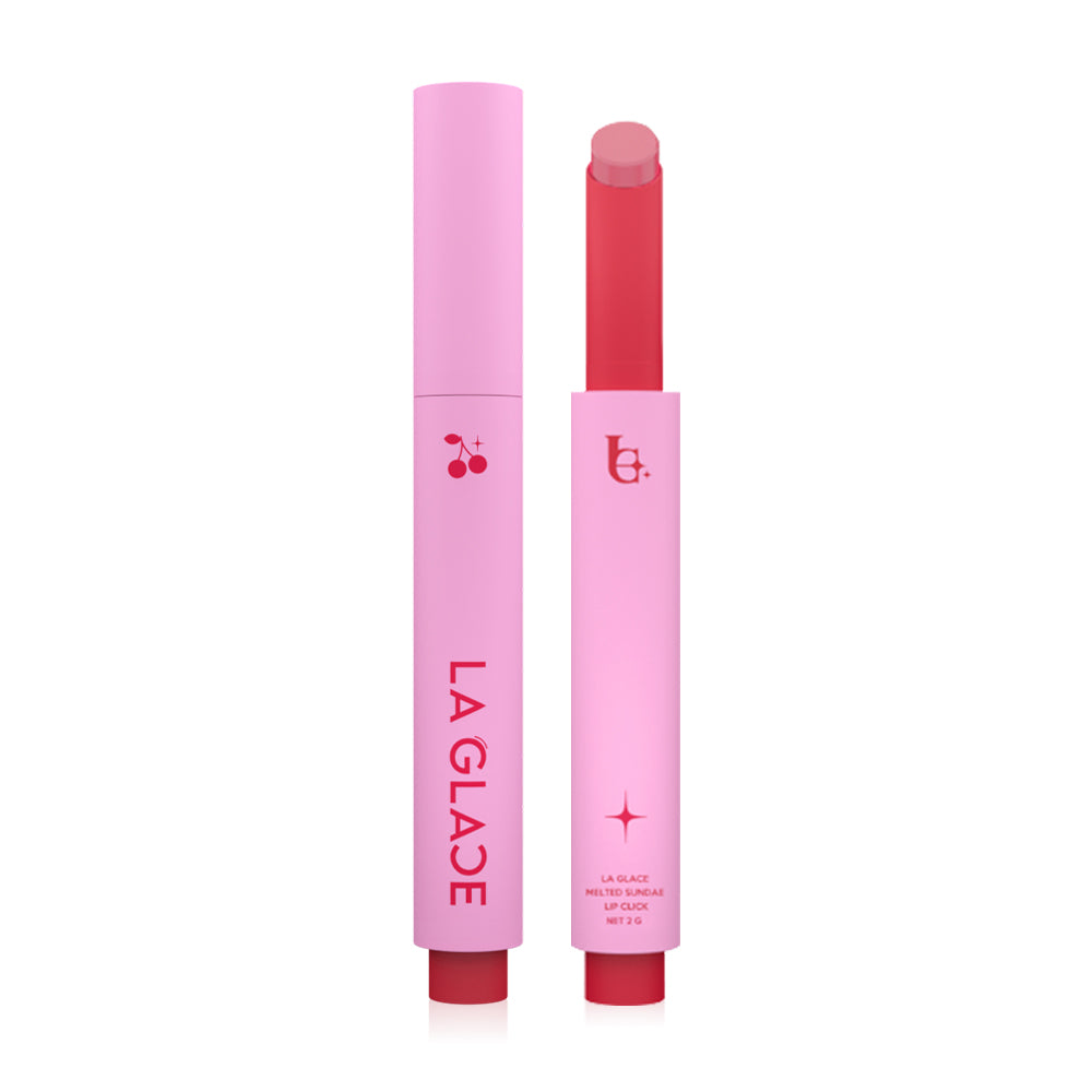 LA GLACE Lip Click - Melted Sundae #03 Dahlia Dream - Beauty Buddy