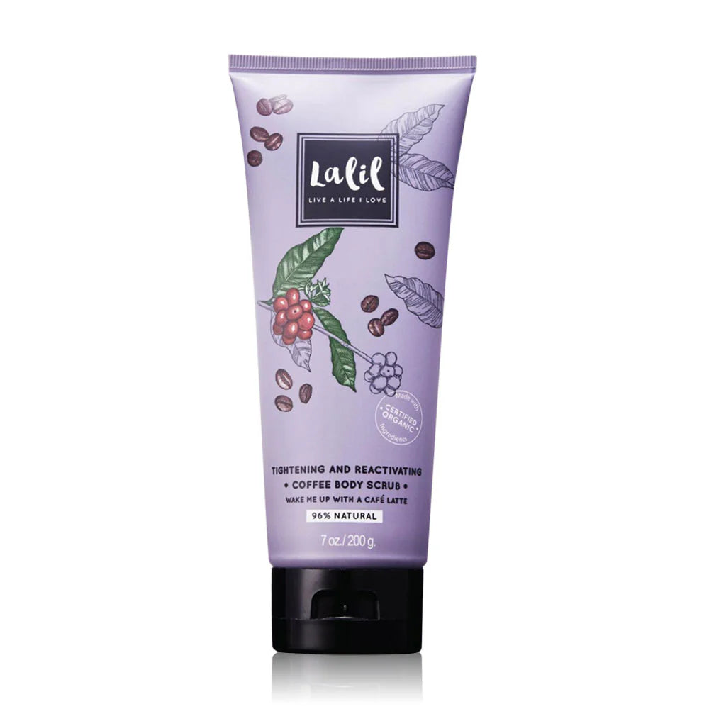 Lalil Tightening & Reactivating Coffee Body Scrub 200g