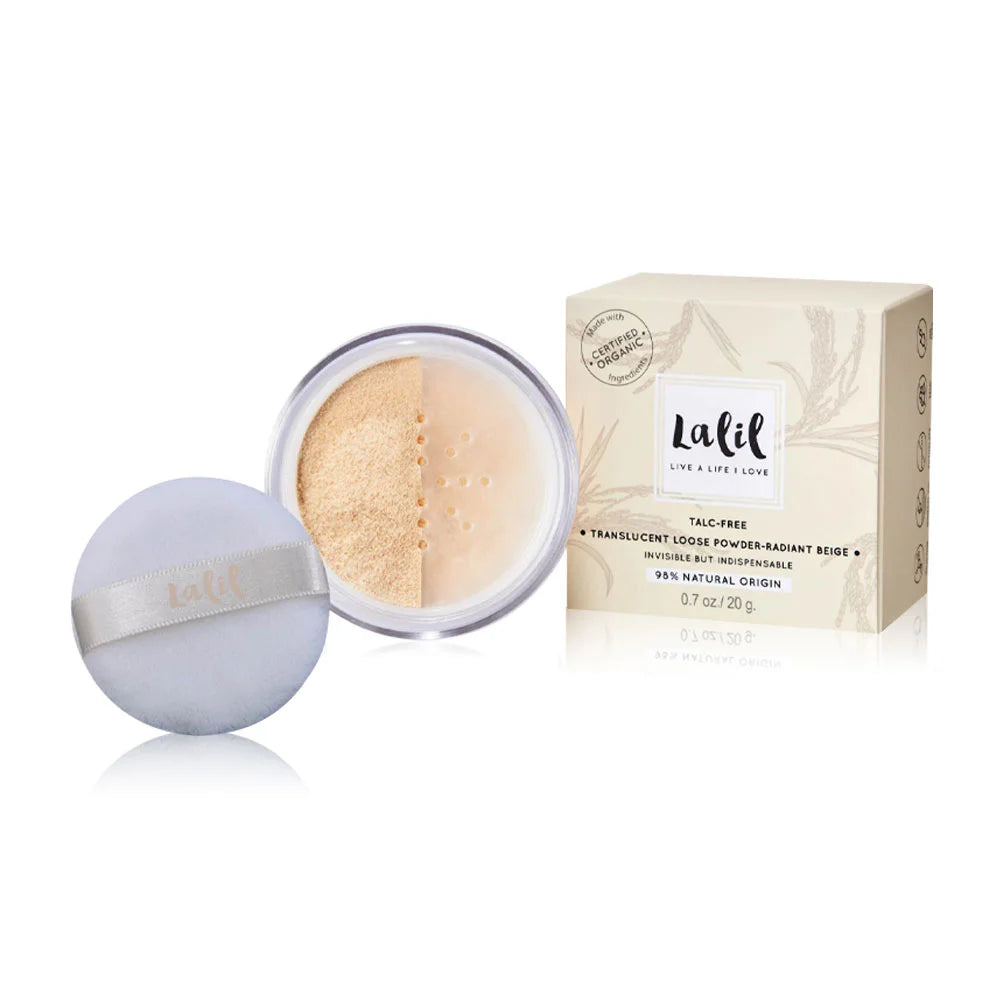 Lalil Talc-Free Translucent Loose Powder 20g #Radiant Beige