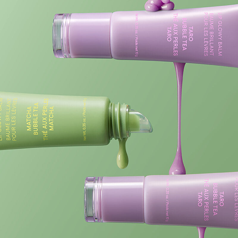 Laneige Lip Glowy Balm 10g #Taro Bubble Tea