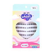 LashybaeLUV Self-Adhesive Eyelashes Flirt Bae 96pcs #Clear Glue