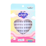 LashybaeLUV Self-Adhesive Eyelashes Sugar Wink 80pcs #Black