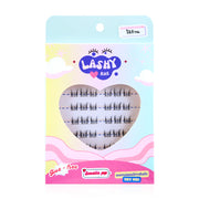 LashybaeLUV Self-Adhesive Eyelashes Sweetie Pop 48pcs #Clear Glue