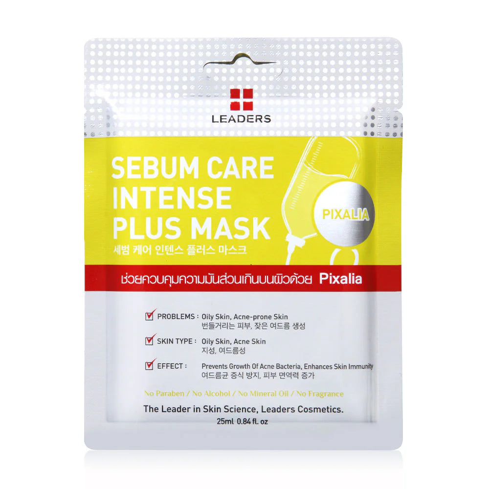 Leaders Sebum Care Intense Plus Mask 25ml Sheet Mask