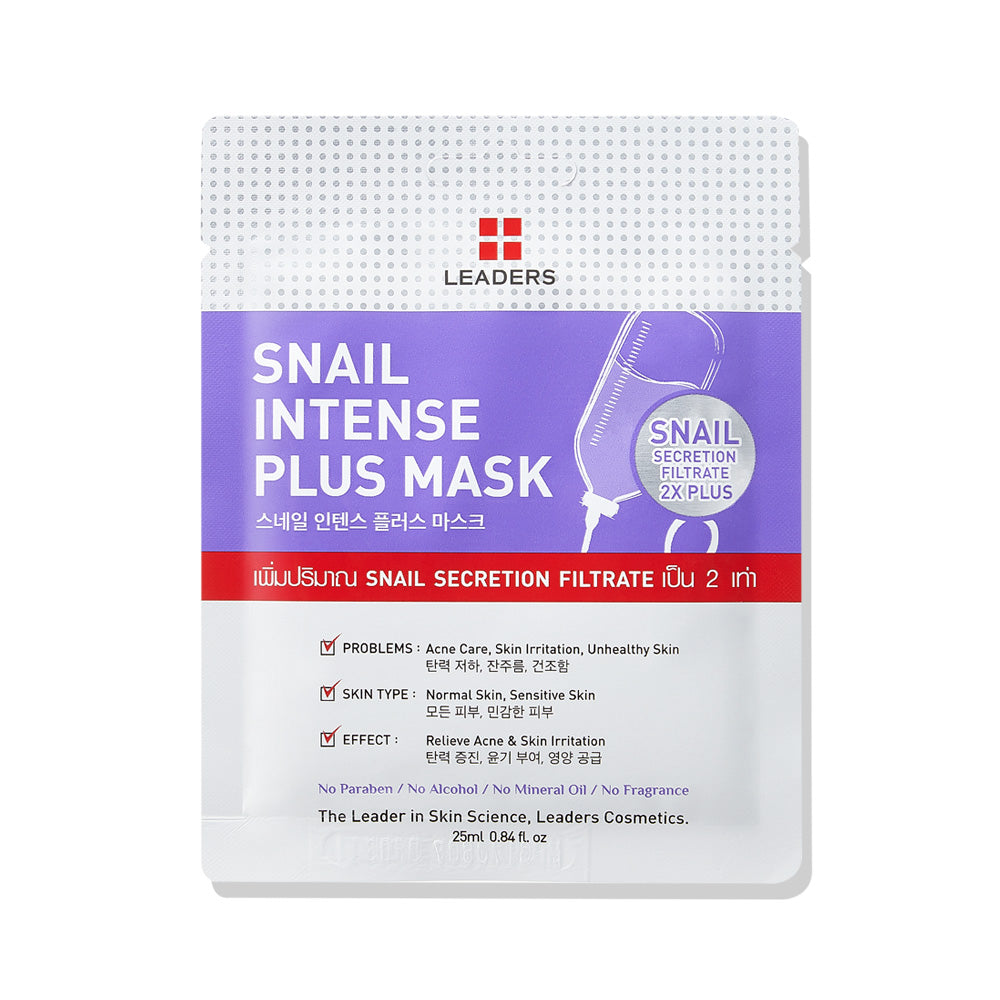 Leaders Snail Intense Plus Mask 25ml