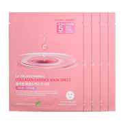 Leaves Natural Collagen Essence Mask Sheet 25ml x 5pcs