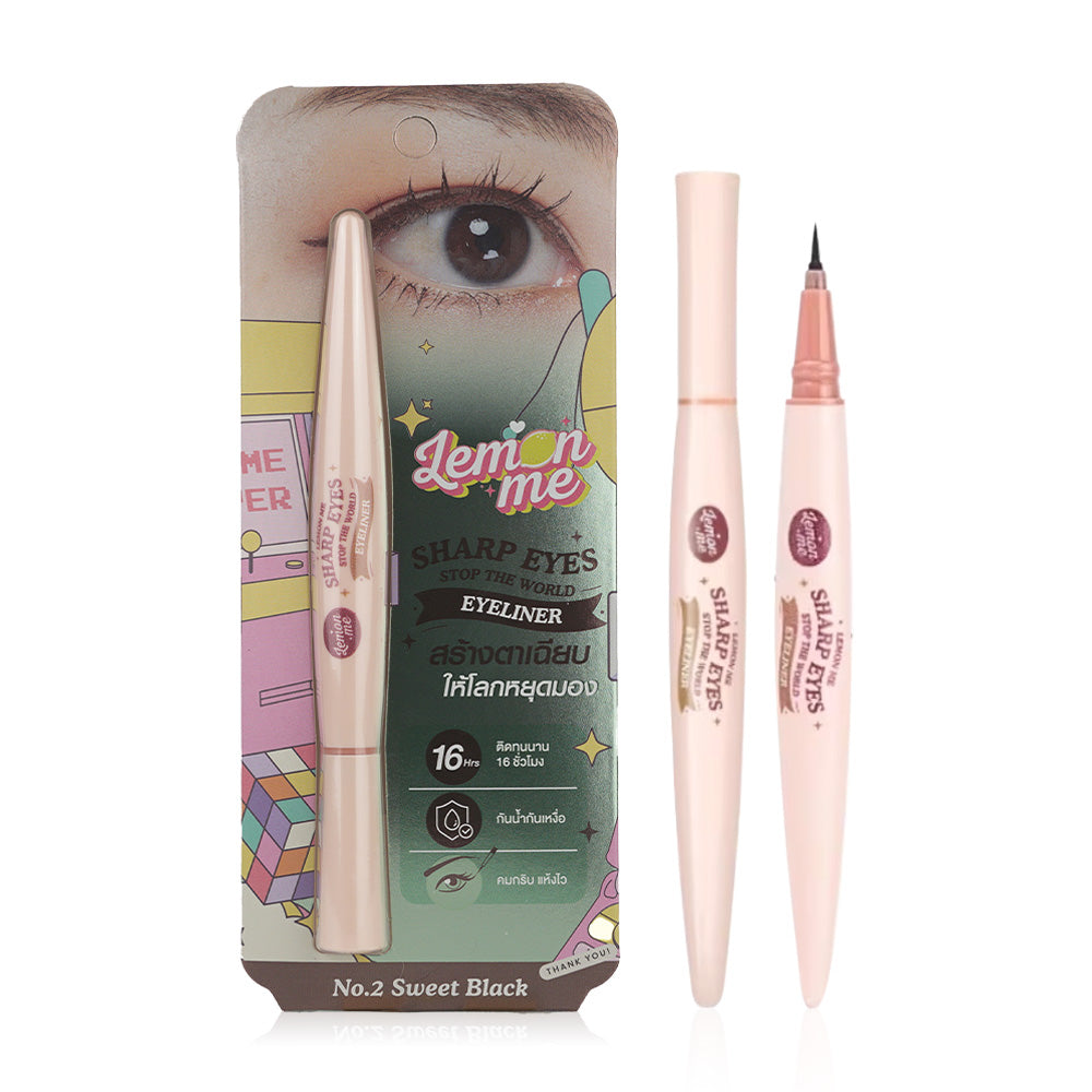 Lemon Me Eyeliner - Waterproof Sweet Brownie 0.55g - Beauty Buddy