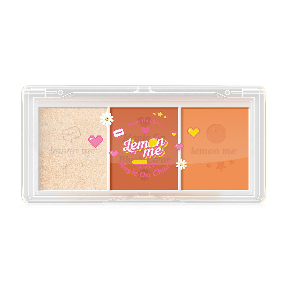 Lemon Me Magic On Cheek Blush Color 13g - #02 Tropical Peach
