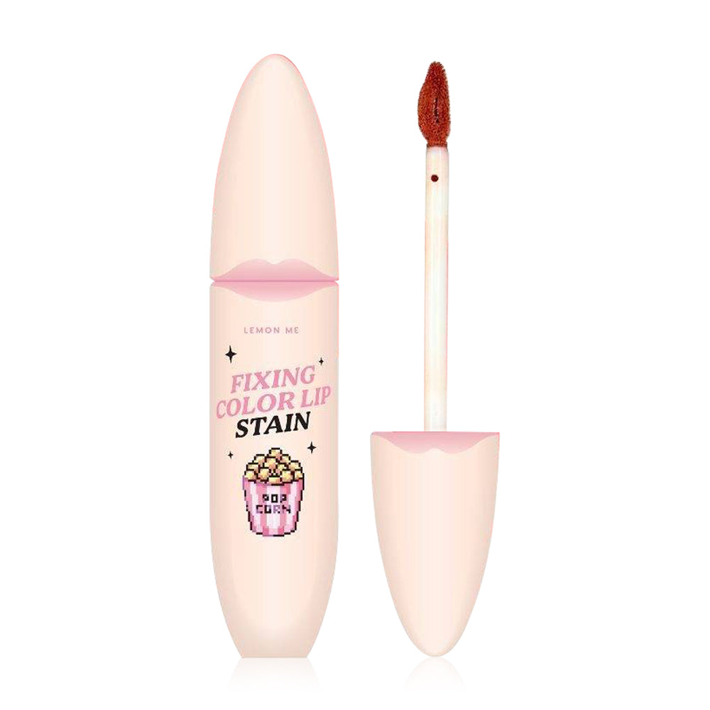 Lemon Lip Stain - #04 Bloody Color, Soft & Long-Lasting - Beauty Buddy