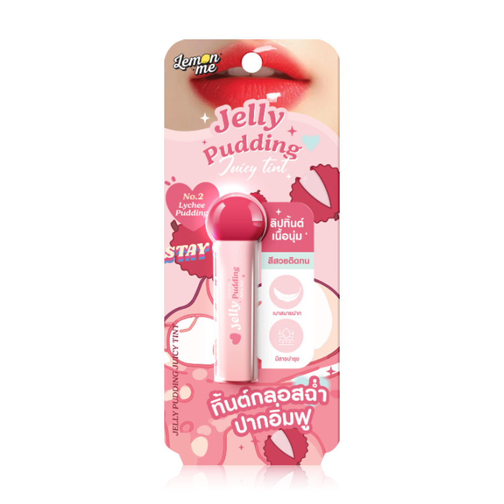 Lemon Me Jelly Pudding Juicy Tint 2.3g - #02 Lychee