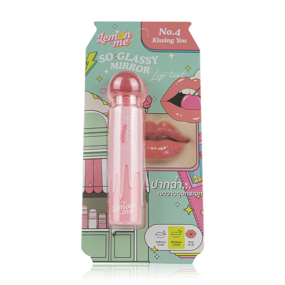Lemon Me So Glassy Mirror Lip Tint 3.20g - #04 Kissing You