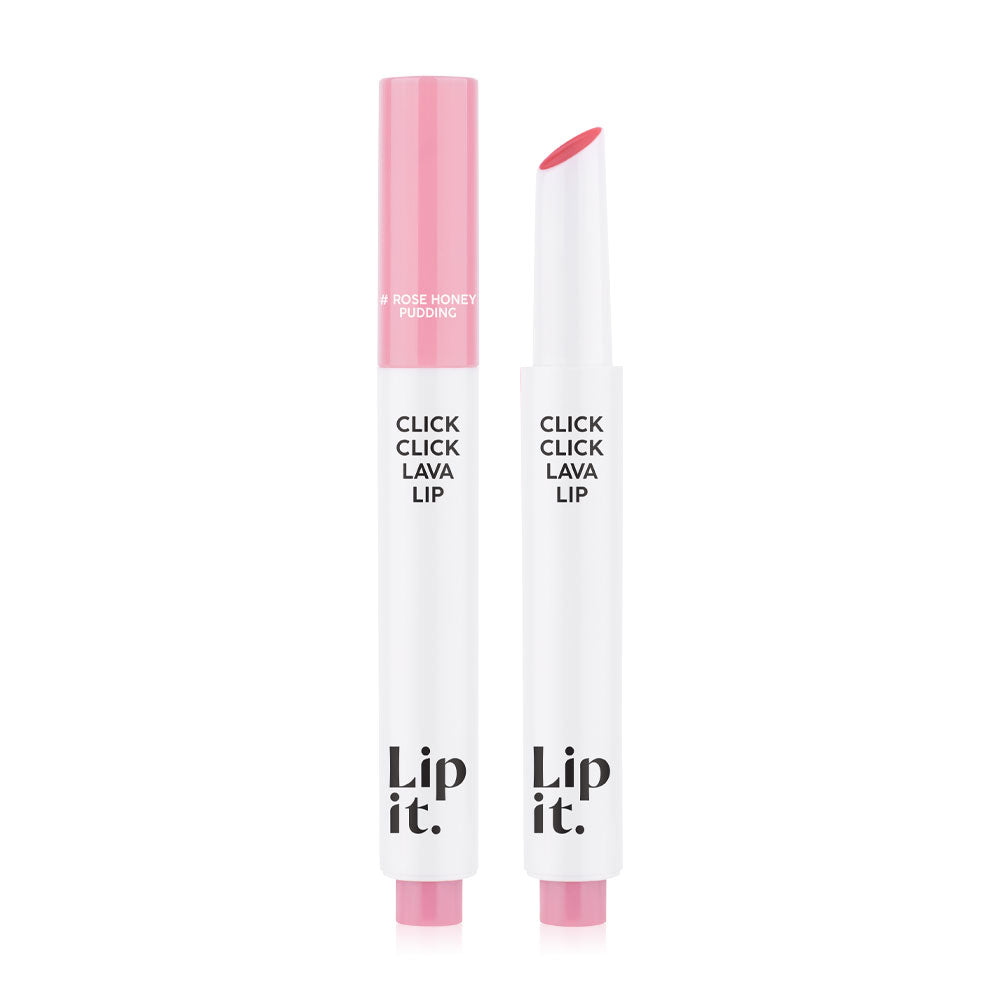 Lip It Lip Balm - Click Click Lava #01 Rose Honey Pudding - Beauty Buddy