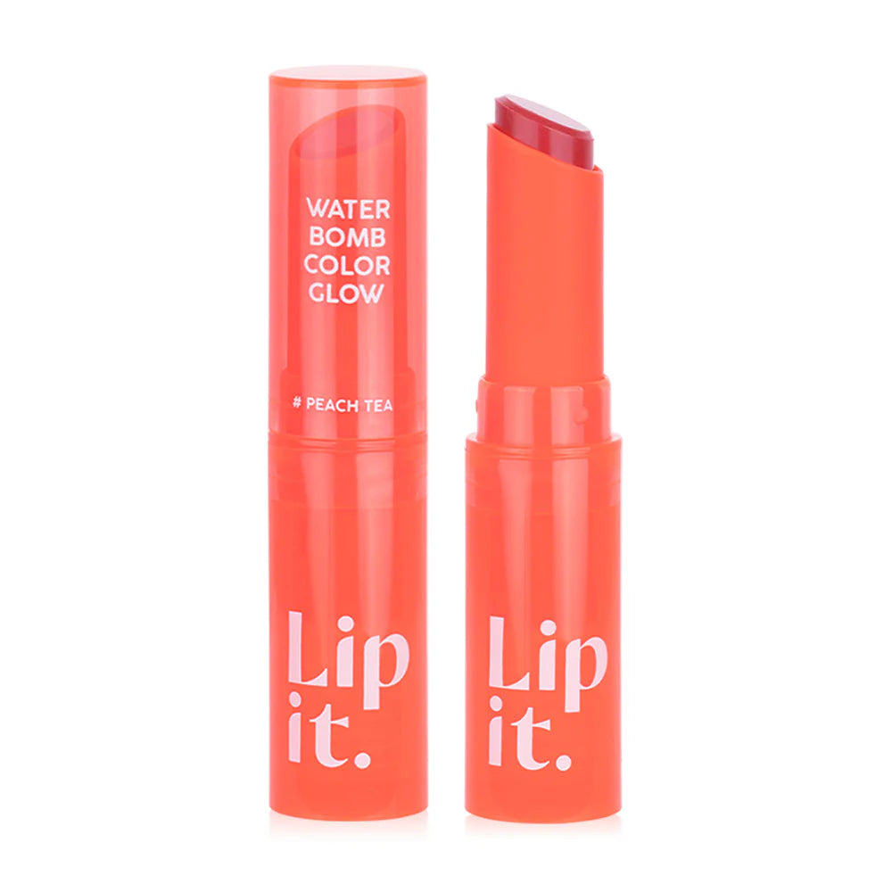 Lip It Lip Care - Water Bomb Color Glow #02 Peach Tea - Beauty Buddy