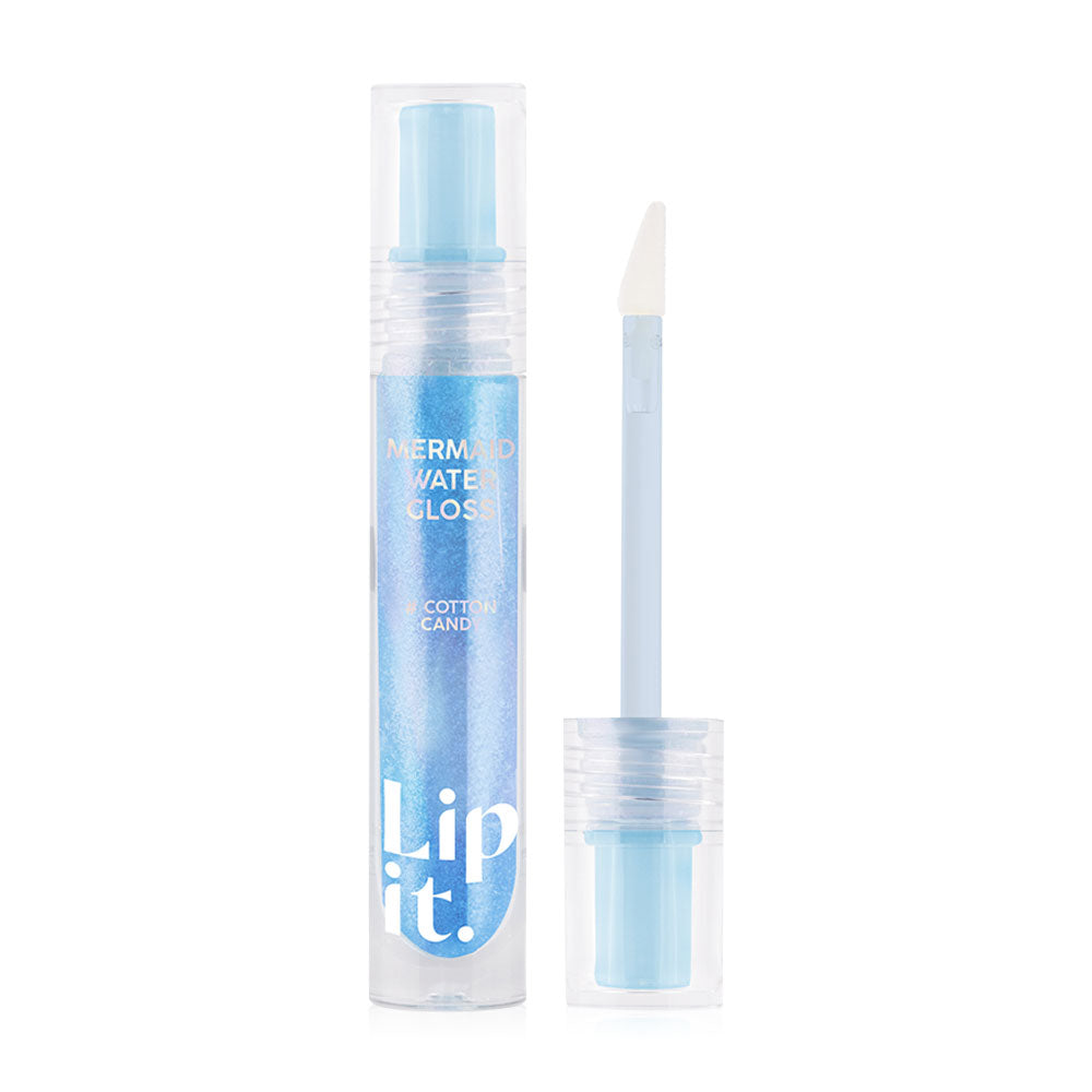 Lip It Lip Gloss - Mermaid Water Cotton Candy - Beauty Buddy