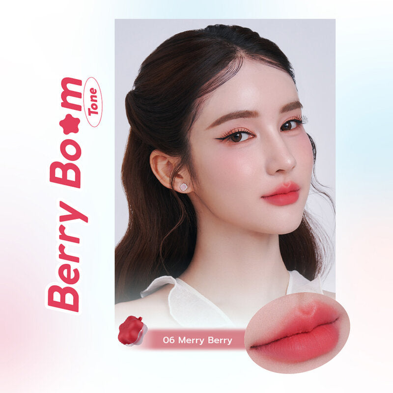 Lip It Cloudy Lip & Cheek Bare Mousse 4.5g #06 Merry Berry
