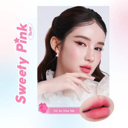 Lip It X Worshi Cloudy Lip & Cheek Bare Mousse 4.5g #02 So Kiss Me