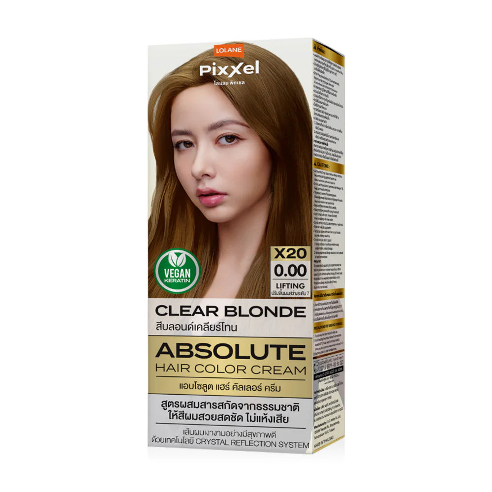 Lolane Pixxel Absolute Hair Color Cream 90g - #X20 Clear Blonde 0.00