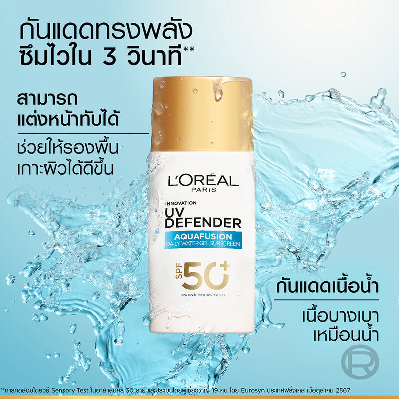 L'Oreal Paris UV Defender Aquafusion Daily Water Gel SPF50+/PA++++ 50ml