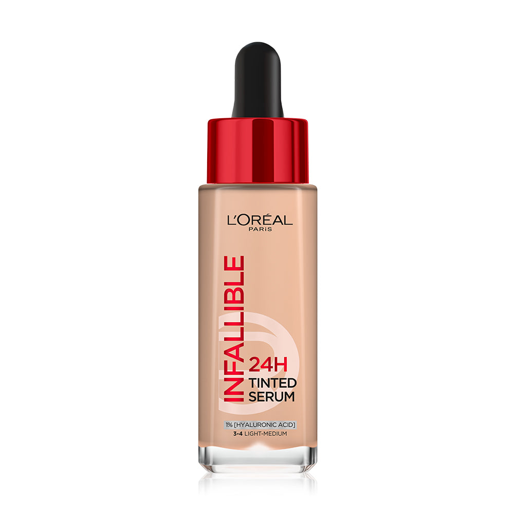 L'Or≈Ωal Paris Infallible 24H Tinted Serum 30ml #3-4 Light Medium