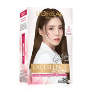 L'Oreal Paris Excellence CrÔøΩme Permanent Hair Color Cream 172g #5 Light Brown
