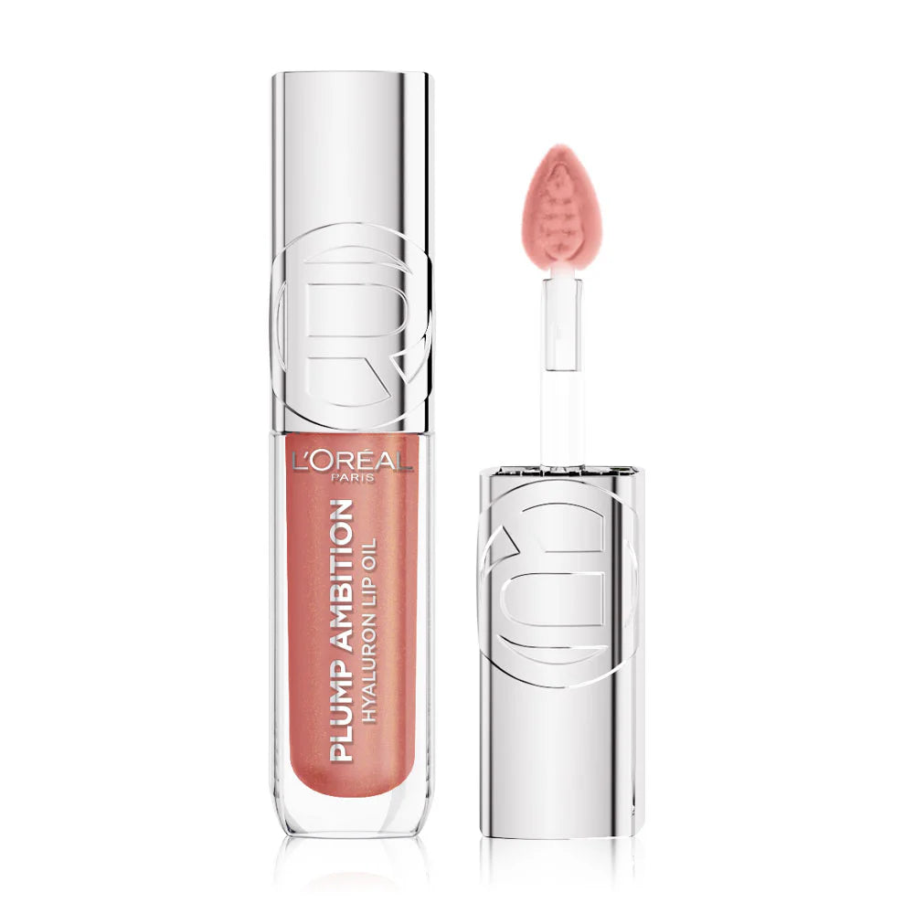 L'Oréal Paris Plump Ambition Hyaluron Lip Oil 5ml - #650 Nude Macaron