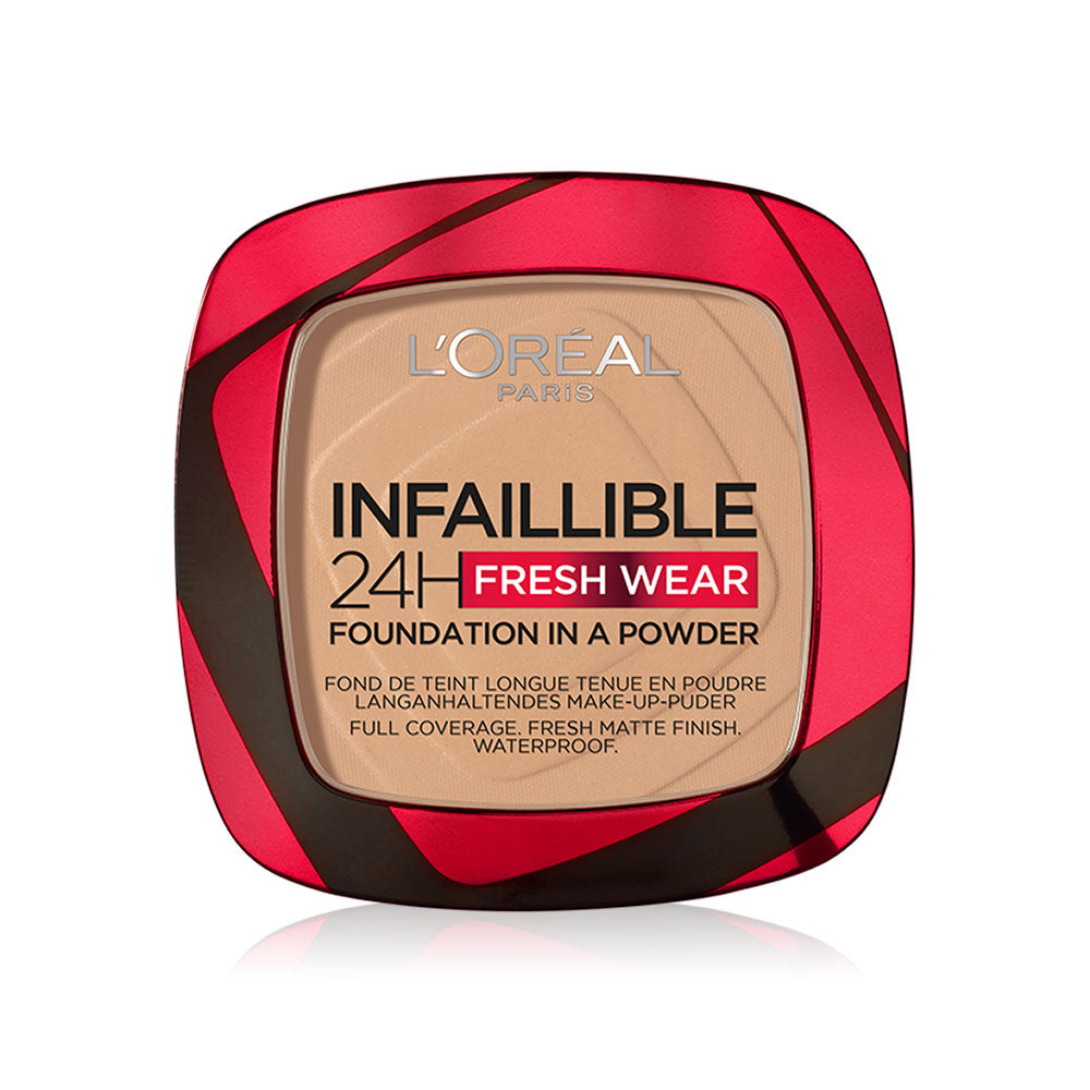 L'Or≈Ωal Paris Infaillible 24H Fresh Wear Foundation In A Powder 9g #140 Golden Beige